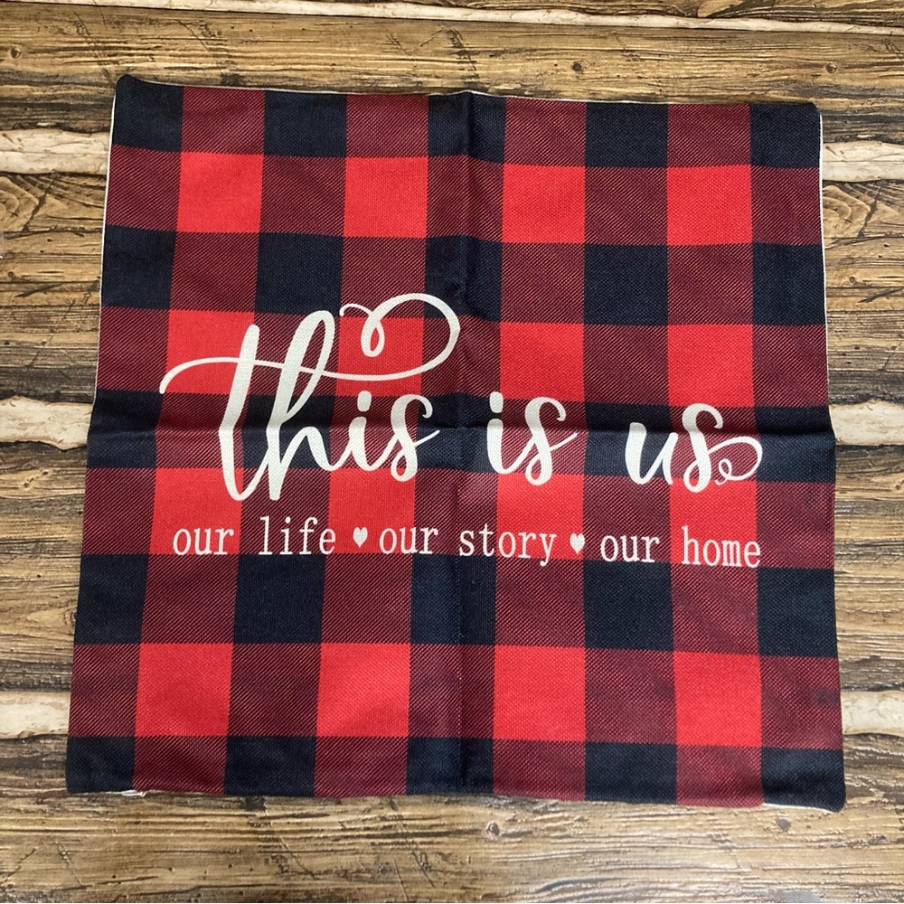 This is us throw pillow case NWOT